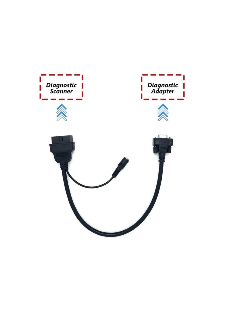 LAUNCH BZ-38 Original Adapter - Mercedes-Benz 38-Pin OBD1 to OBD2 Diagnostic Connector for X-431 & PRO Series - Image 3
